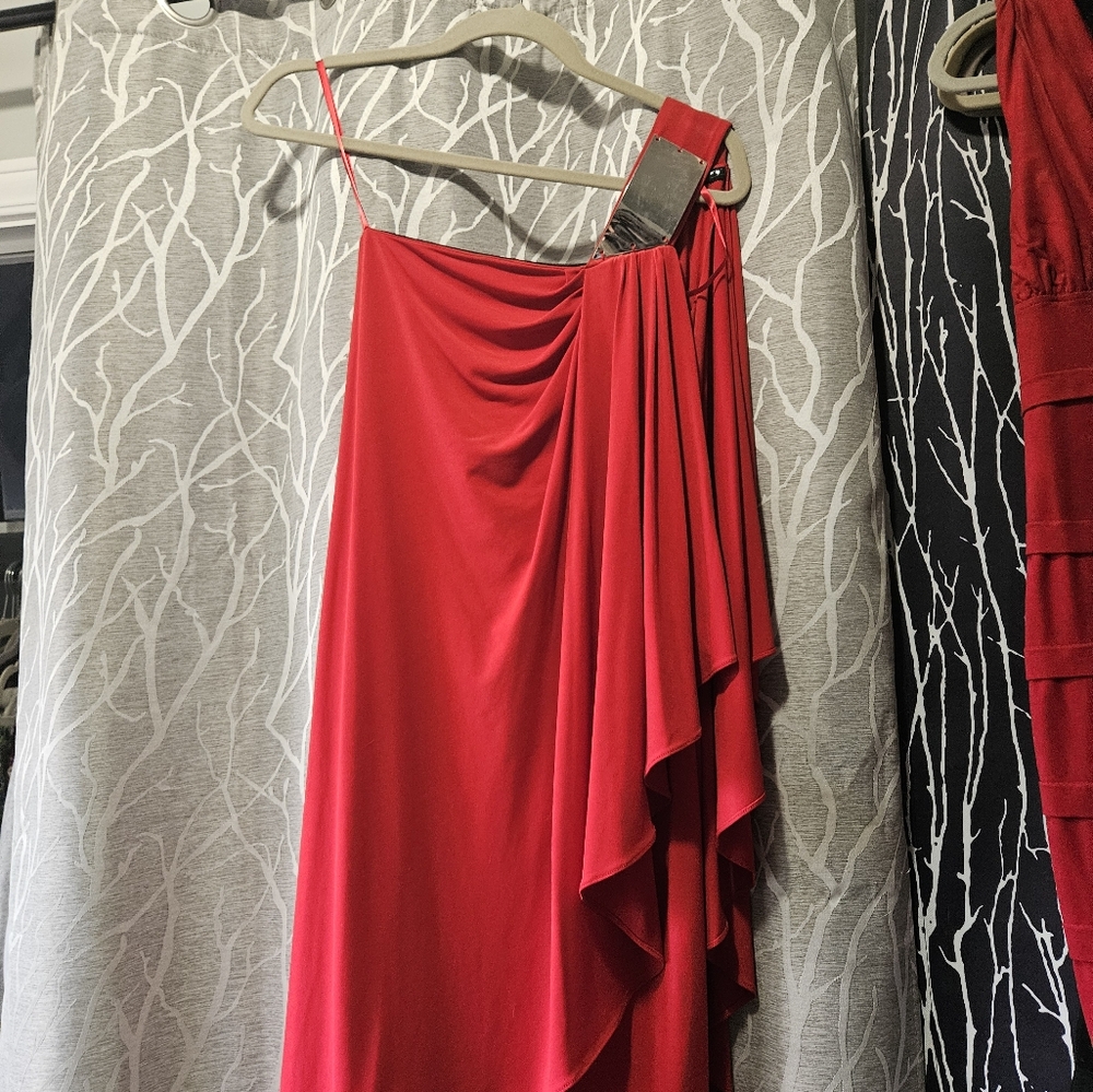 Red dress